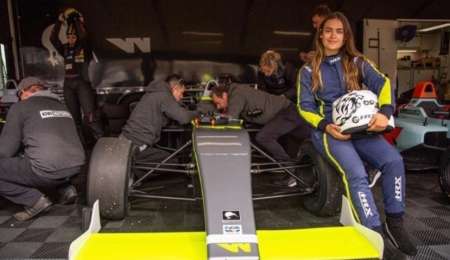 Maite Cáceres de Uruguay a la W Series