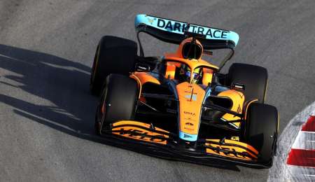 Norris, el más veloz del primer día