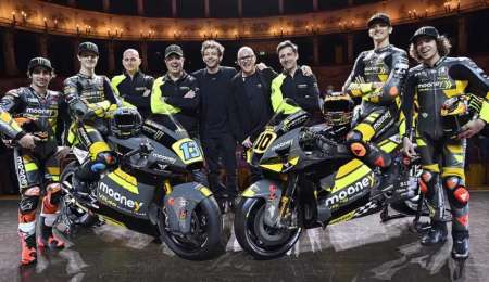 Valentino Rossi presentó su equipo