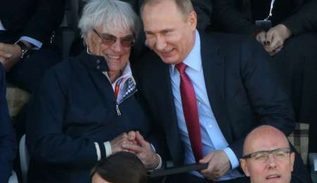 Ecclestone a favor de Putin