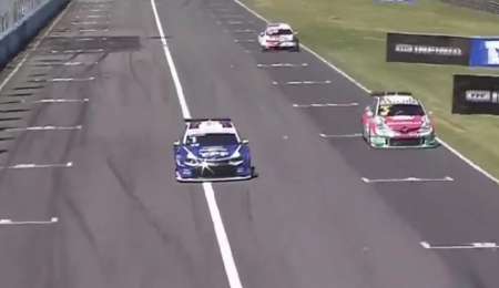 El abandono de Canapino en la final