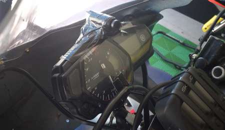 Cámara a bordo, por primera vez