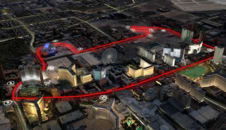 F1 en Las Vegas y de noche