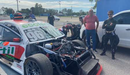 Arrancó la prueba del Top Race en el óvalo de Rafaela