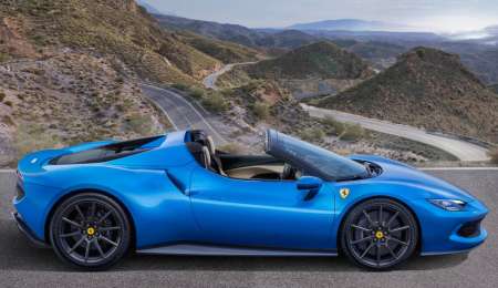 Ferrari 296 GTS: 830 HP híbrido y descapotable