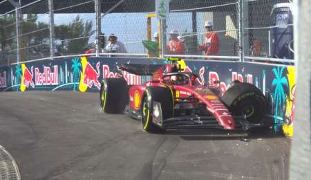 Russell voló y Sainz se pegó en el segundo ensayo