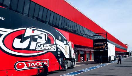 Luego del incendio, así quedó la parte alta de boxes en Termas