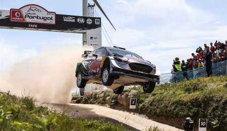 Los impresionantes saltos del Rally de Portugal