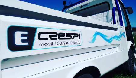 El primer utilitario eléctrico lo fabrica Tulio Crespi