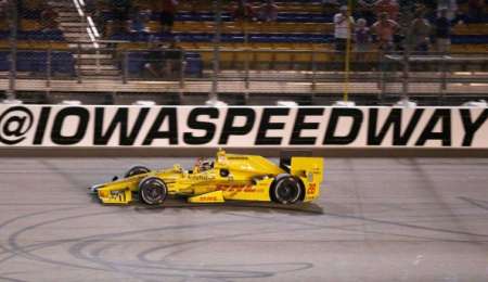 Hunter-Reay triunfó en Iowa