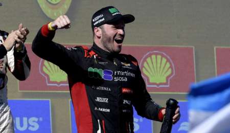 Agustín Canapino sube entre los más ganadores del TC