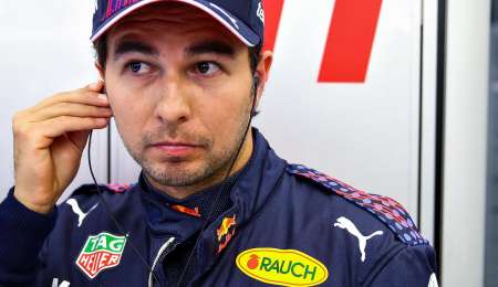 "Checo" Pérez lesionado