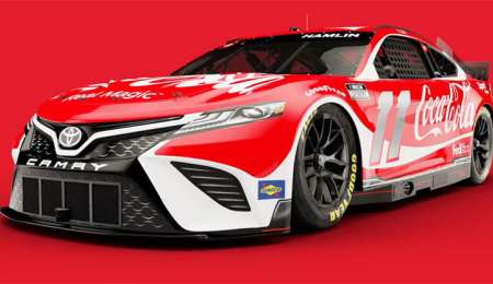 Nascar: Hamlin con la bebida más famosa