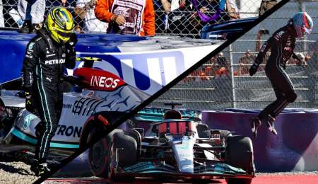 F1: Mercedes, cara y ceca por los accidentes