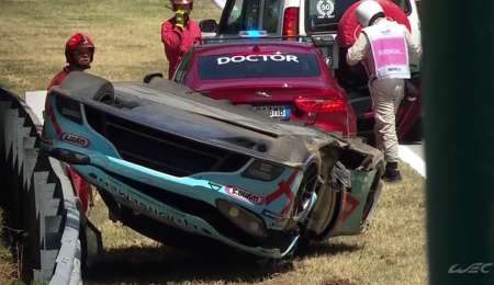 VIDEO: impactante accidente en las 6 Horas de Monza