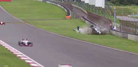 VIDEO: tremendo accidente de Fenestraz, lo trasladaron en helicóptero