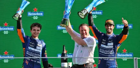 F1: Lando Norris despidió a Daniel Ricciardo tras el anuncio de McLaren