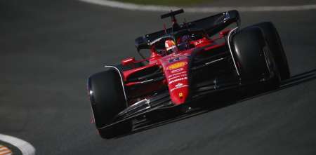 Leclerc, en la previa a la clasificación de F1 en Zandvoort