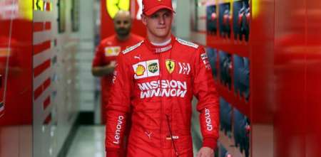 Mattía Binotto y Mick Schumacher: reunión clave