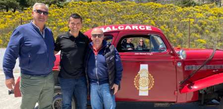 Ricardo Juncos y su equipo recorren el autódromo Fangio