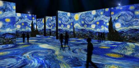 Van Gogh aterrizó en Mendoza