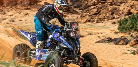 ¡Podio argentino! Moreno Flores, segundo en la general de Quads