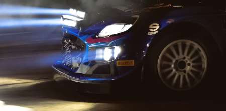 Galería: las espectaculares fotos del Rally Mundial en la noche de Montecarlo