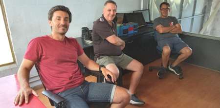 Ponce de León y Troset visitaron el Uranga Racing