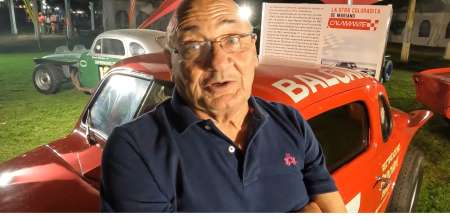 Maravillosa historia: Calamante se reencontró con el auto de su papá