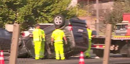 Accidente en la Panamericana: 4 vehículos protagonizaron un choque múltiple