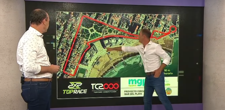 EXCLUSIVO: así sería el Callejero de Mar del Plata del TC2000