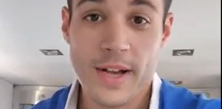 Azar explicó los motivos del incendio de su auto en el TC Pista