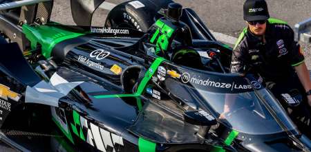 Canapino hizo una sincera confesión a horas de su primera carrera en IndyCar