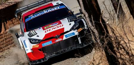 Rally Mundial: Rovanperä y Lappi empataron en el shakedown de México