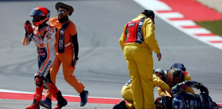 Pecco Bagnaia opinó sobre los accidentes de MotoGP en Portugal