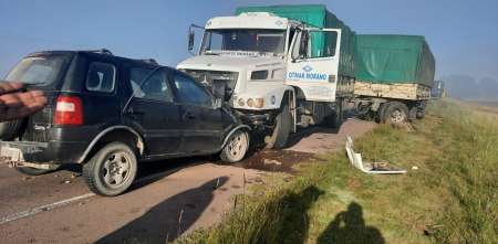 Ruta 3: chocaron 10 vehículos en un accidente en cadena