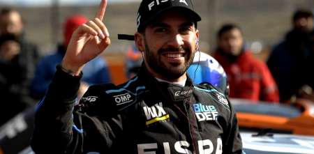 TC: Santero tras el triunfo en El Calafate: "Terminé la carrera y me emocioné"