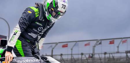 IndyCar: Canapino volvió a pista y sigue en carrera en Long Beach