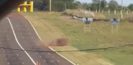 Fuerte vuelco en el autódromo de Posadas