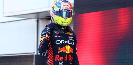 F1: Checo Pérez ganó y celebró en Bakú: “El ritmo fue muy bueno”