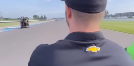 Agustín Canapino y un particular recorrido por Indianapolis