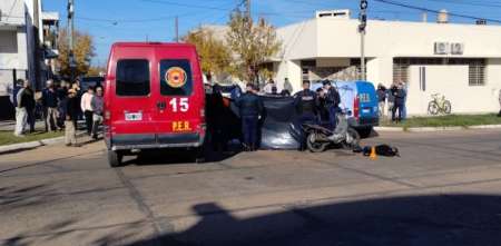 Fatal accidente en Concordia: un motociclista falleció tras colisionar contra un auto