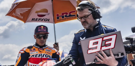 Márquez le respondió a Bagnaia: "Algunos adelantan en recta, otros en curvas"