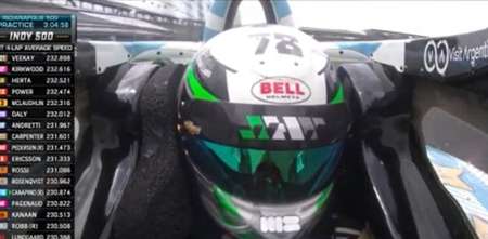 Canapino giró en la segunda simulación y está dentro de los 20 mejores