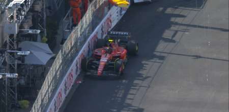 F1: duro golpe de Carlos Sainz en el cierre del viernes en Mónaco