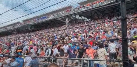 IndyCar: la reacción del público luego del accidente de O'Ward que involucró a Canapino