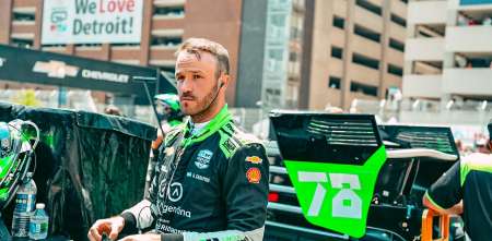 IndyCar: Luego de su paso por Detroit, Agustín Canapino está 2° en la tabla de Rookies