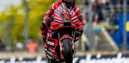 MotoGP: Pecco Bagnaia se quedó con el test 2 en Mugello