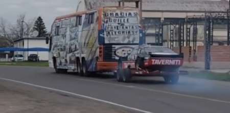 TC: ¡A la vieja usanza! Marcos Di Palma ya está en viaje para Rafaela