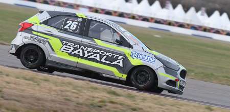 Turismo Pista: Bayala fue el más rápido en la segunda clasificación de la Clase 2 en Toay